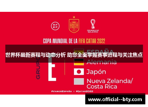 世界杯最新赛程与动态分析 助您全面掌握赛事进程与关注焦点